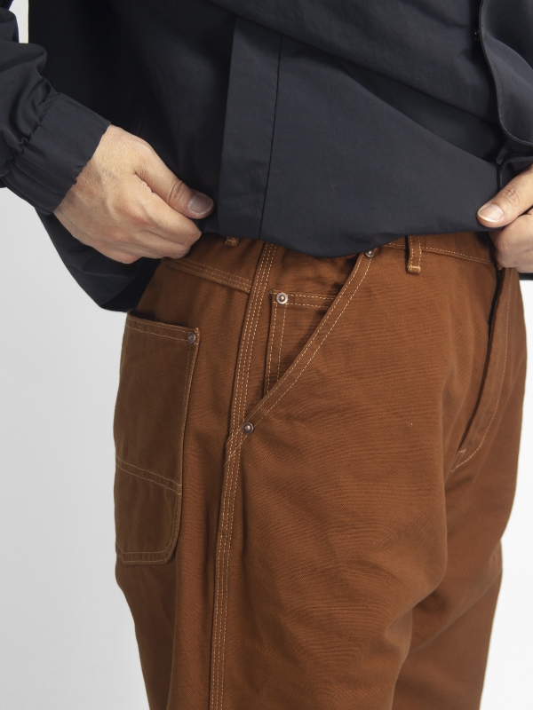 F0530 コットンダック ワークパンツ - ディテール4