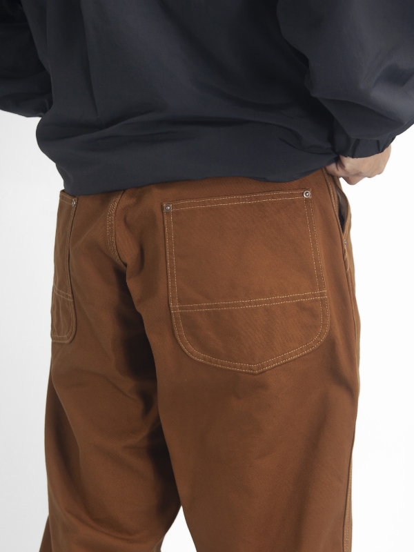 F0530 コットンダック ワークパンツ - ディテール5