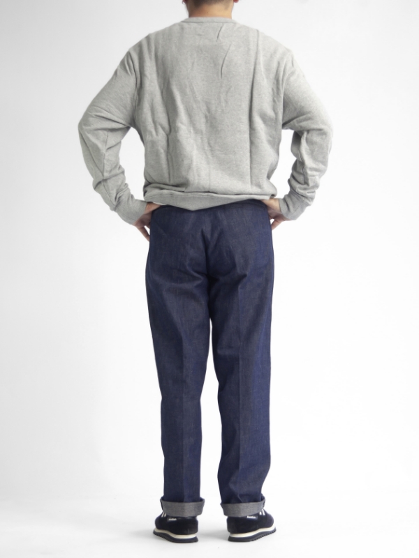 F0531 ヘリンボーンワークパンツ - ディテール2