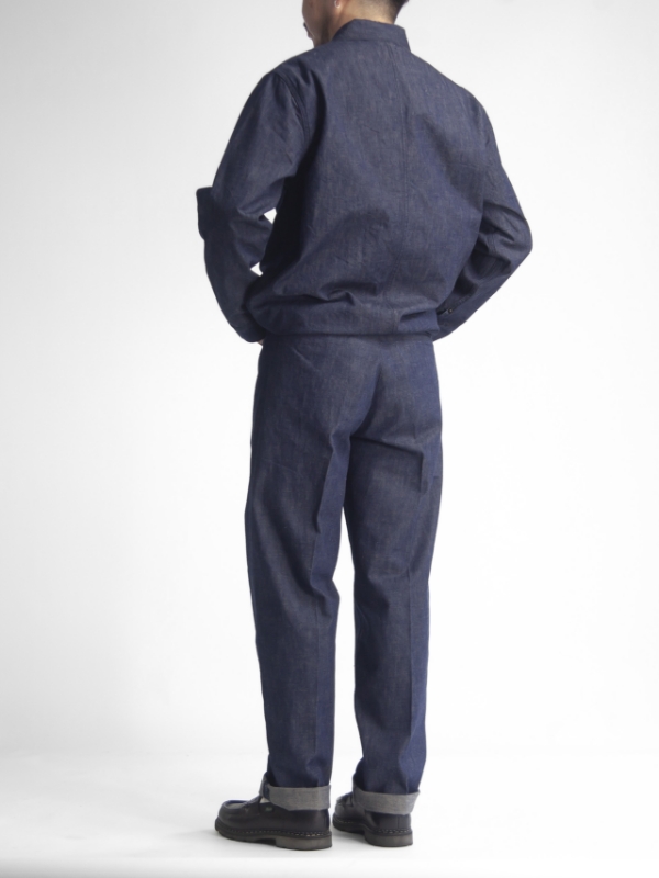 F0531 ヘリンボーンワークパンツ - ディテール3