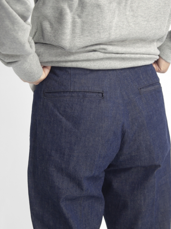 F0531 ヘリンボーンワークパンツ - ディテール5