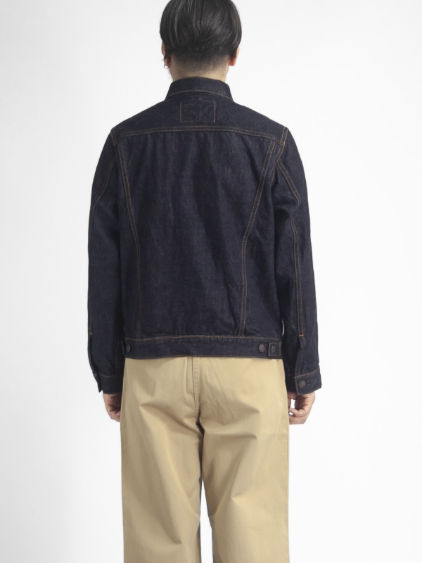 F2444 セルビッジデニム カバーオール - ディテール2