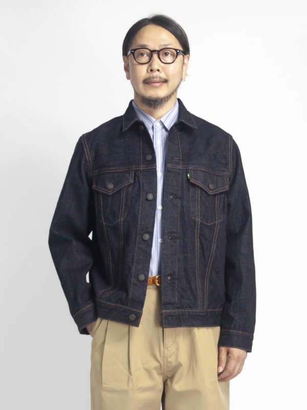 F2444 セルビッジデニム カバーオール - メイン画像