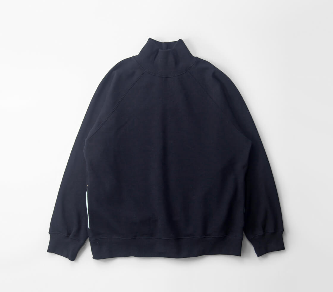 Soglia ソリア NERDS ハイネックスウェット 裏毛 日本製 メンズ