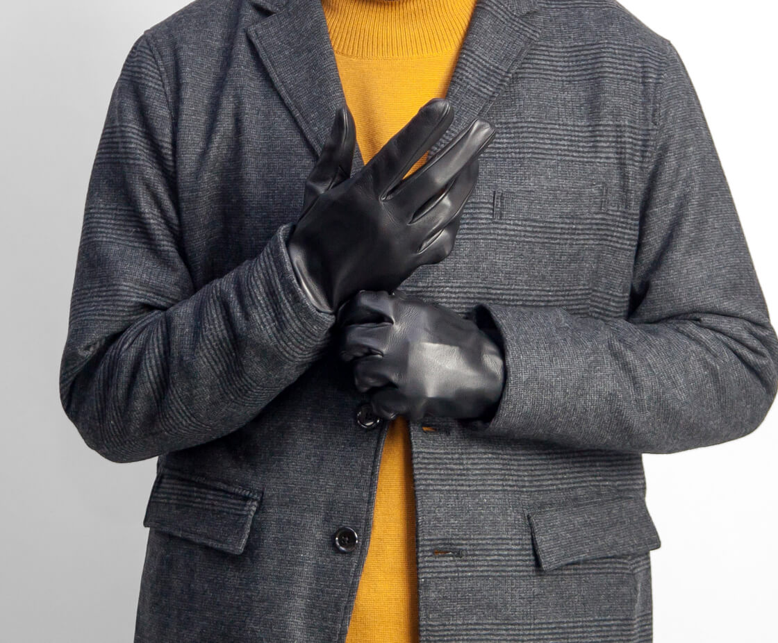 DENTS デンツ DANIEL ヘアシープレザーグローブ 手袋 革手袋 5