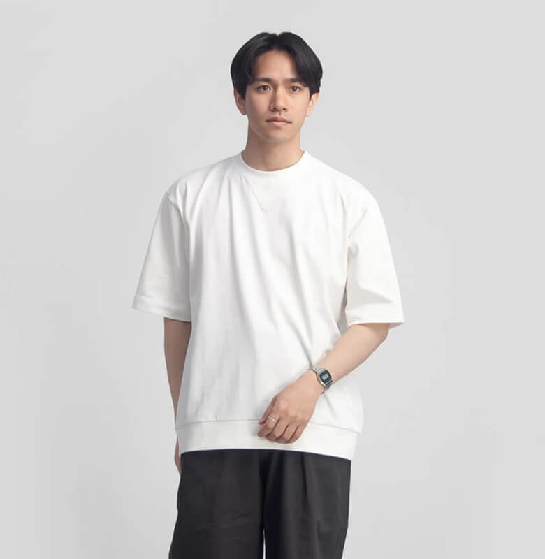 Upscape Audience オーディエンス MVS天竺 スウェットライクTシャツ