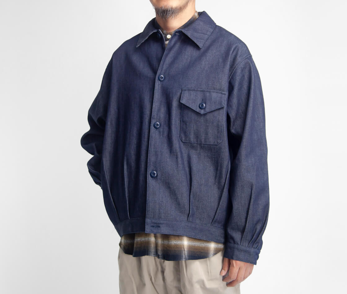 ebure 11.5オンスデニム ebure エブール 11.5オンスデニムパンツ インディゴ ペインター