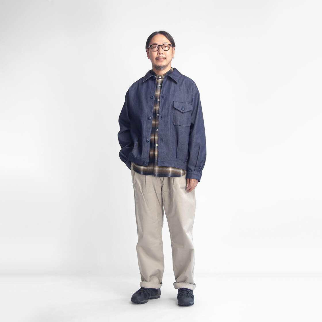 新品 Upscape Audience トラッカージャケット ベージュ L 楽天市場】オーディエンス「岡山」クラシックチノクロス