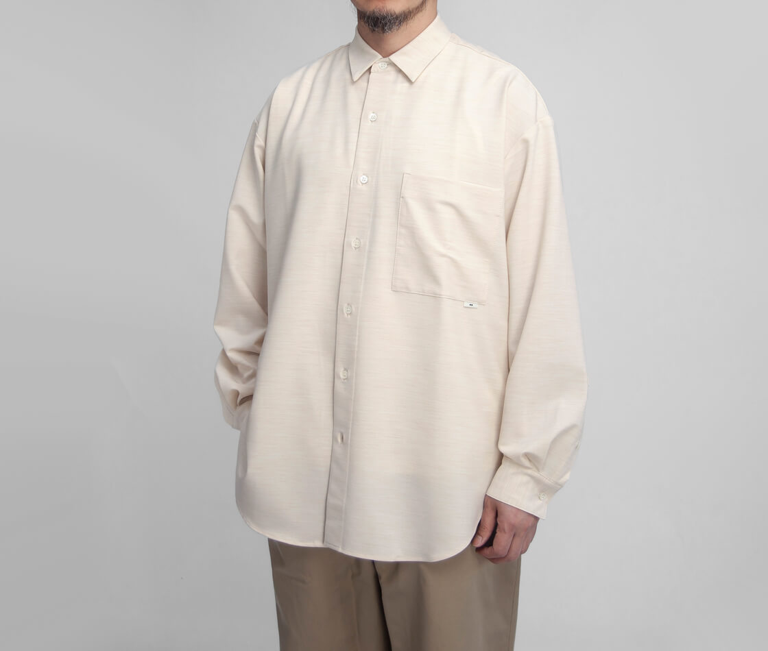 amne アンヌ トロピカル クラシックシャツ オーバーシャツ 日本製 メンズ