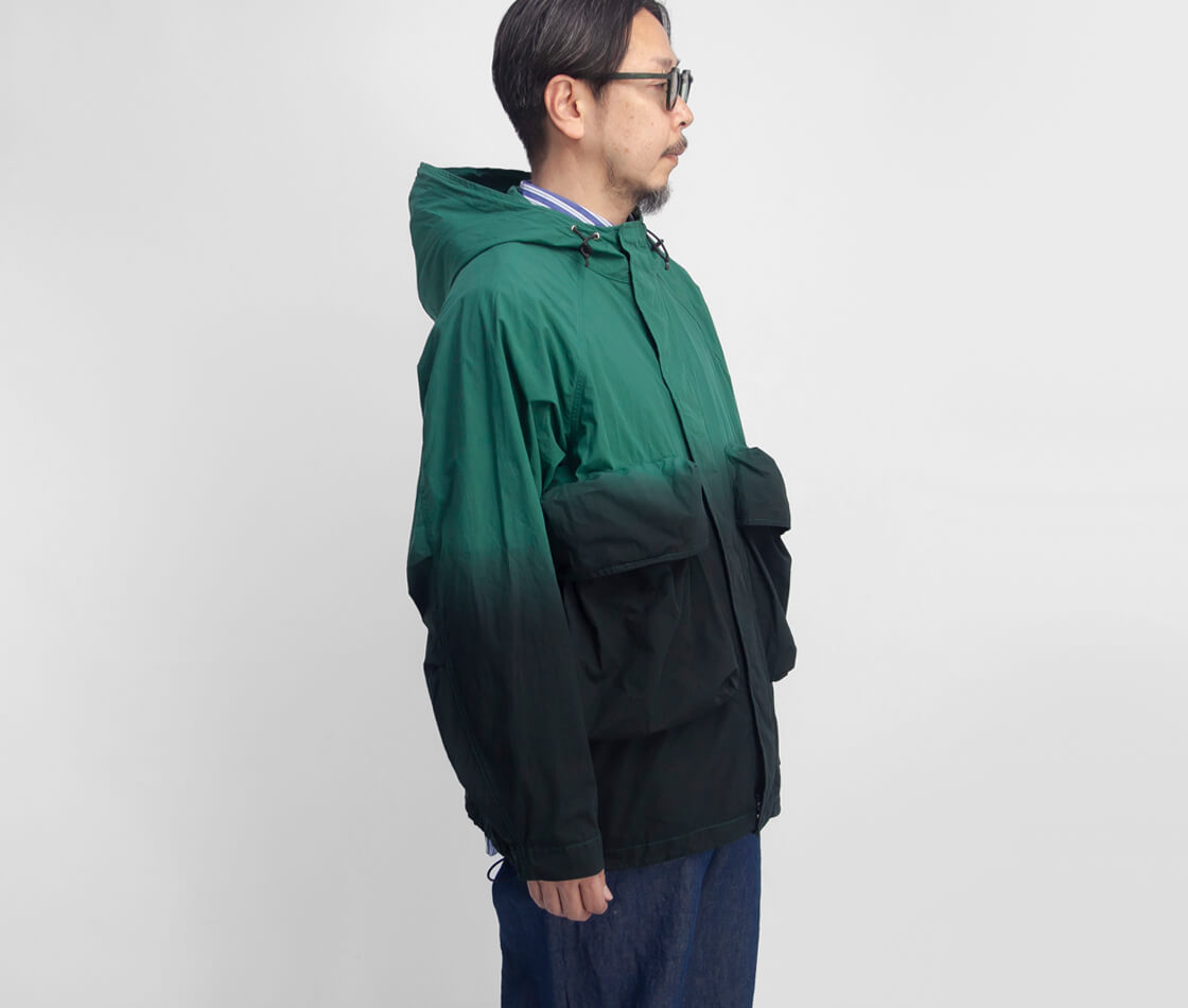 KELEN ケレン HYATT 段染め フードジャケット メンズ