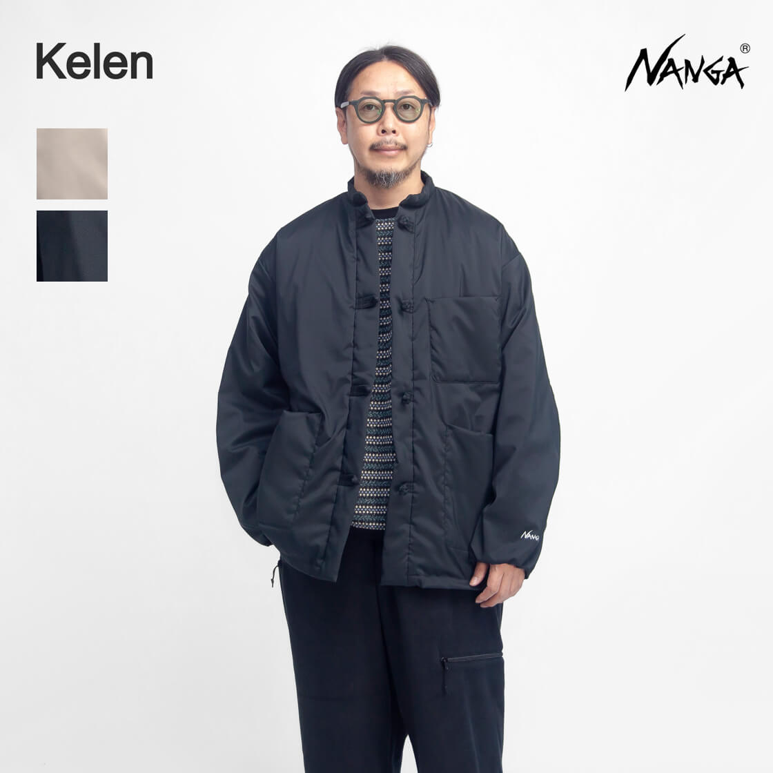 KELEN ケレン RICHTER チャイナダウンジャケット 日本製 メンズ