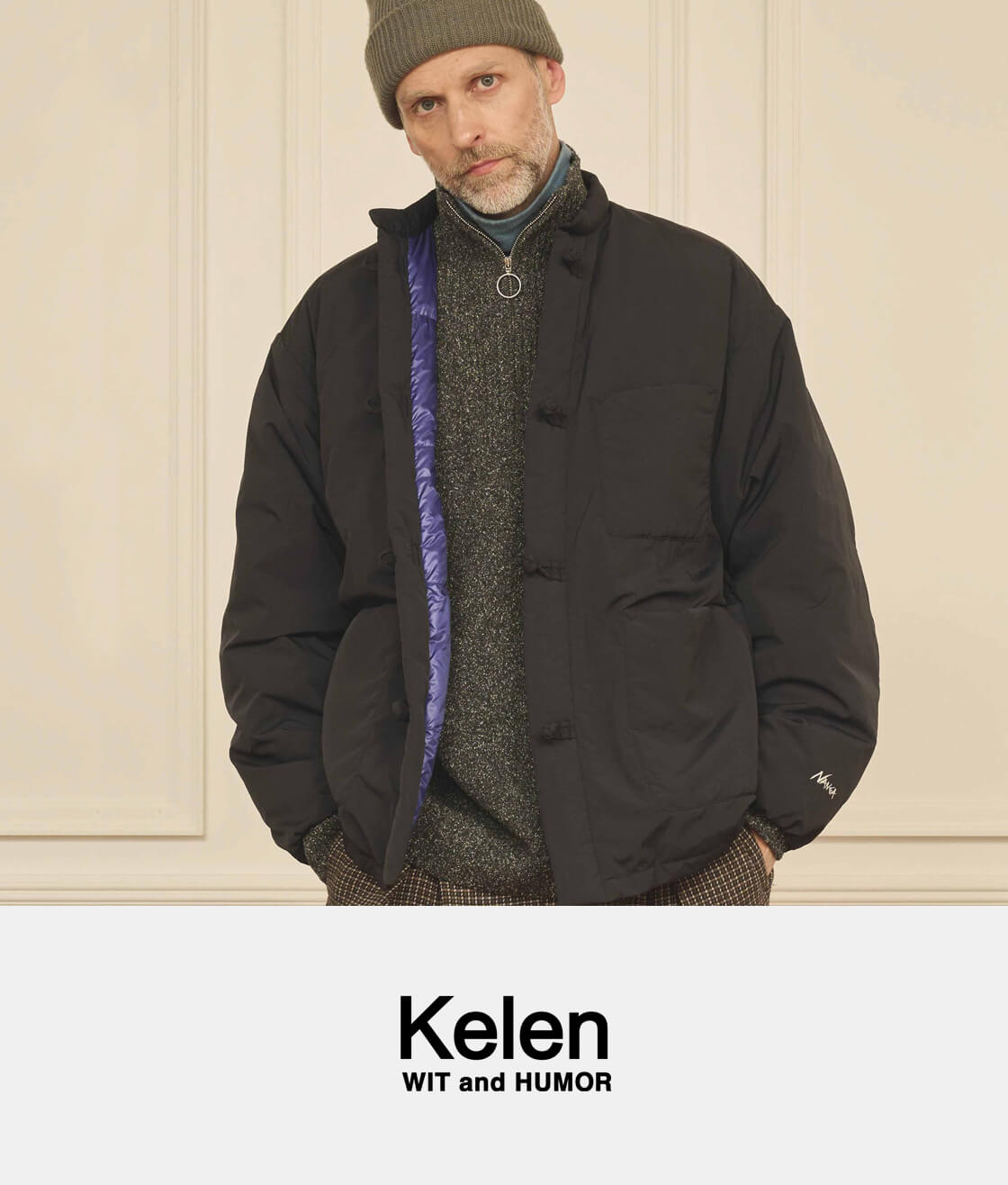 NANGA ナンガ KELEN ケレン RICHTER チャイナダウンジャケット 日本製