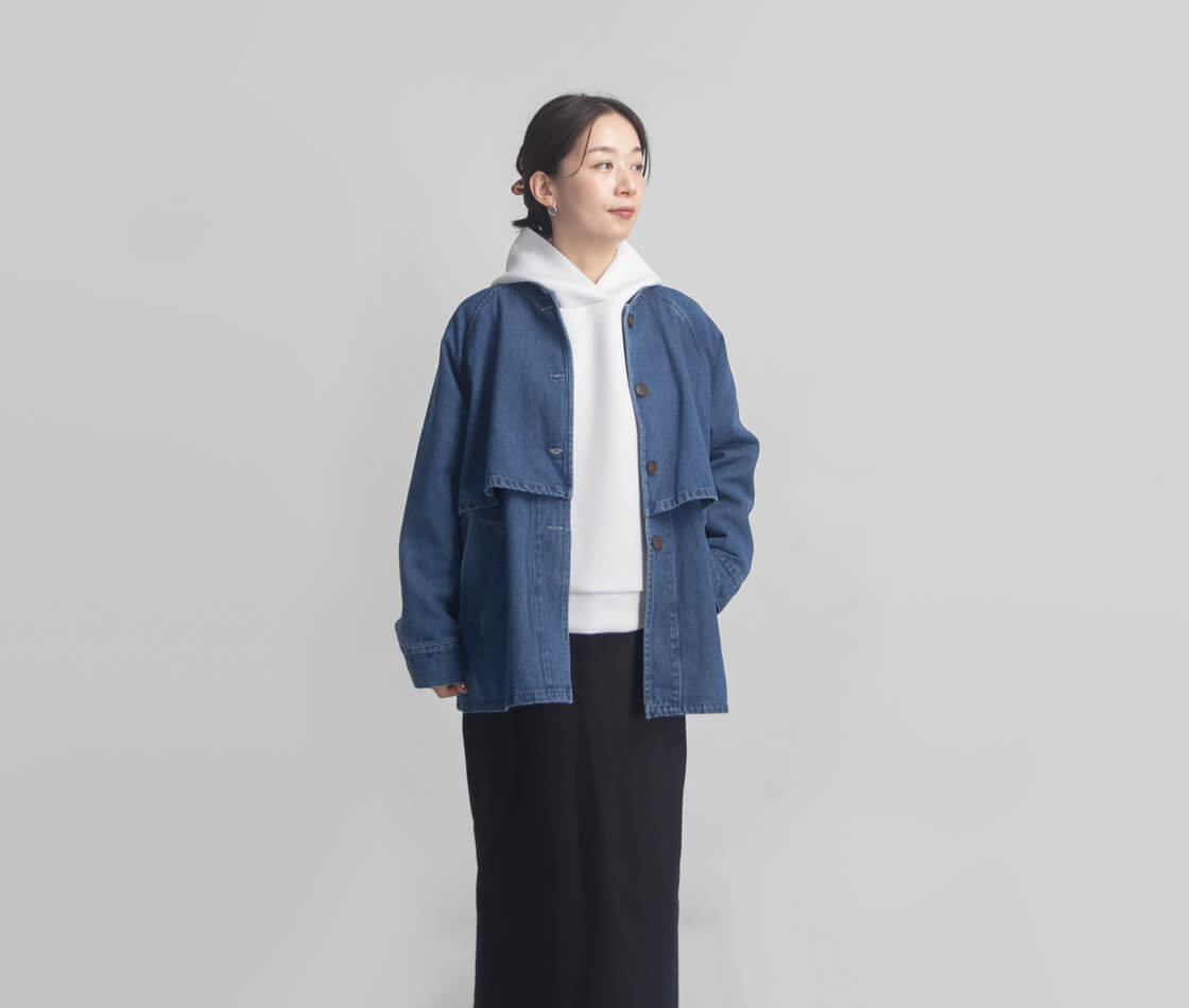 KELEN ケレン KIKO デニムジャケット マオカラー JK2071 レディース