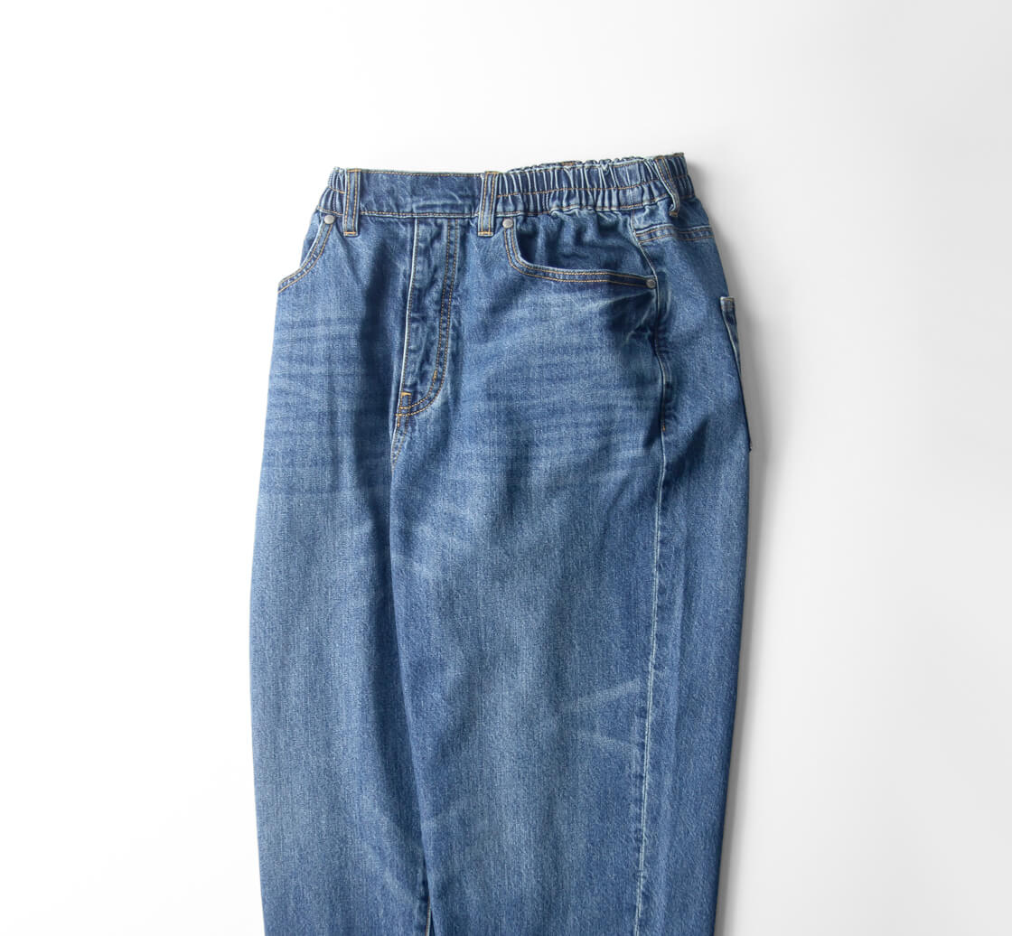 KELEN ケレン ROY イージーデニムパンツ テーパード レディース