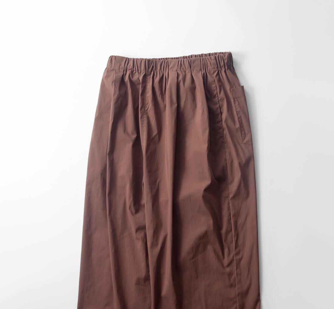 KELEN ケレン GRAY ワイド イージーパンツ GRAY ストレート ２タック レディース