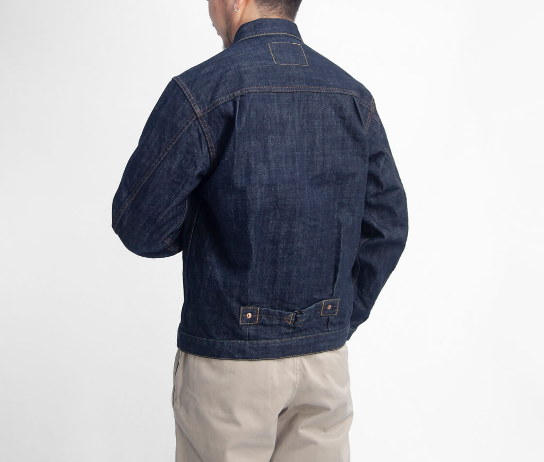 OMNIGOD オムニゴッド セルヴィッチデニム 1ST デニムジャケット Gジャン 日本製 メンズ