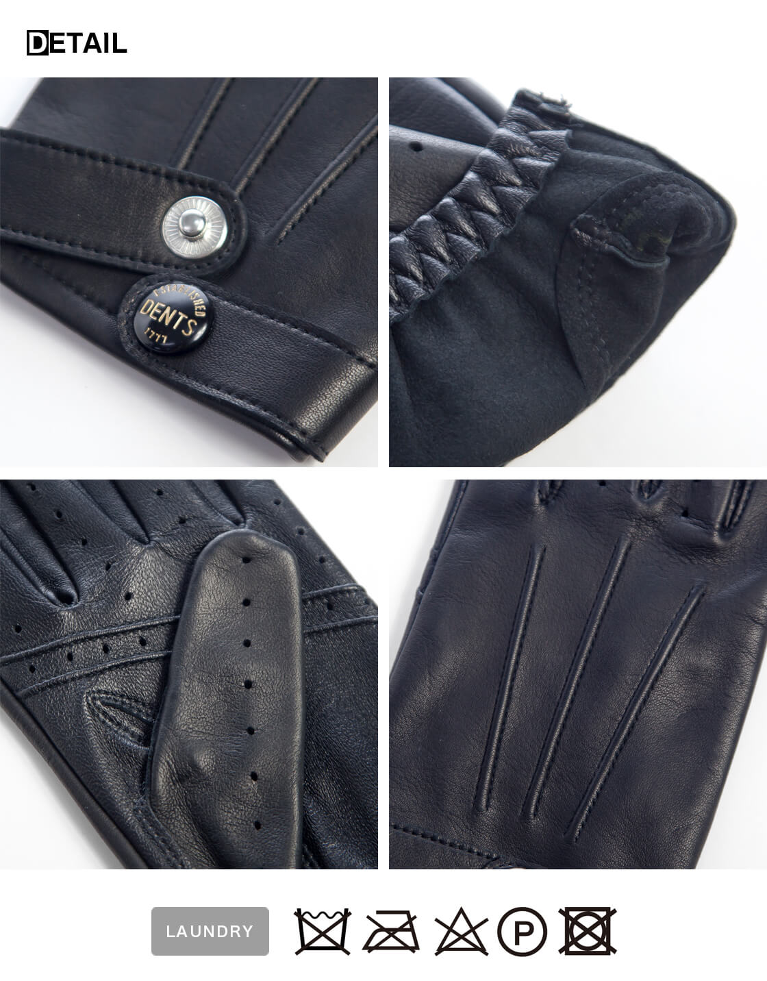 DENTS デンツ ROLLESTON タッチスクリーン ジェームズボンド