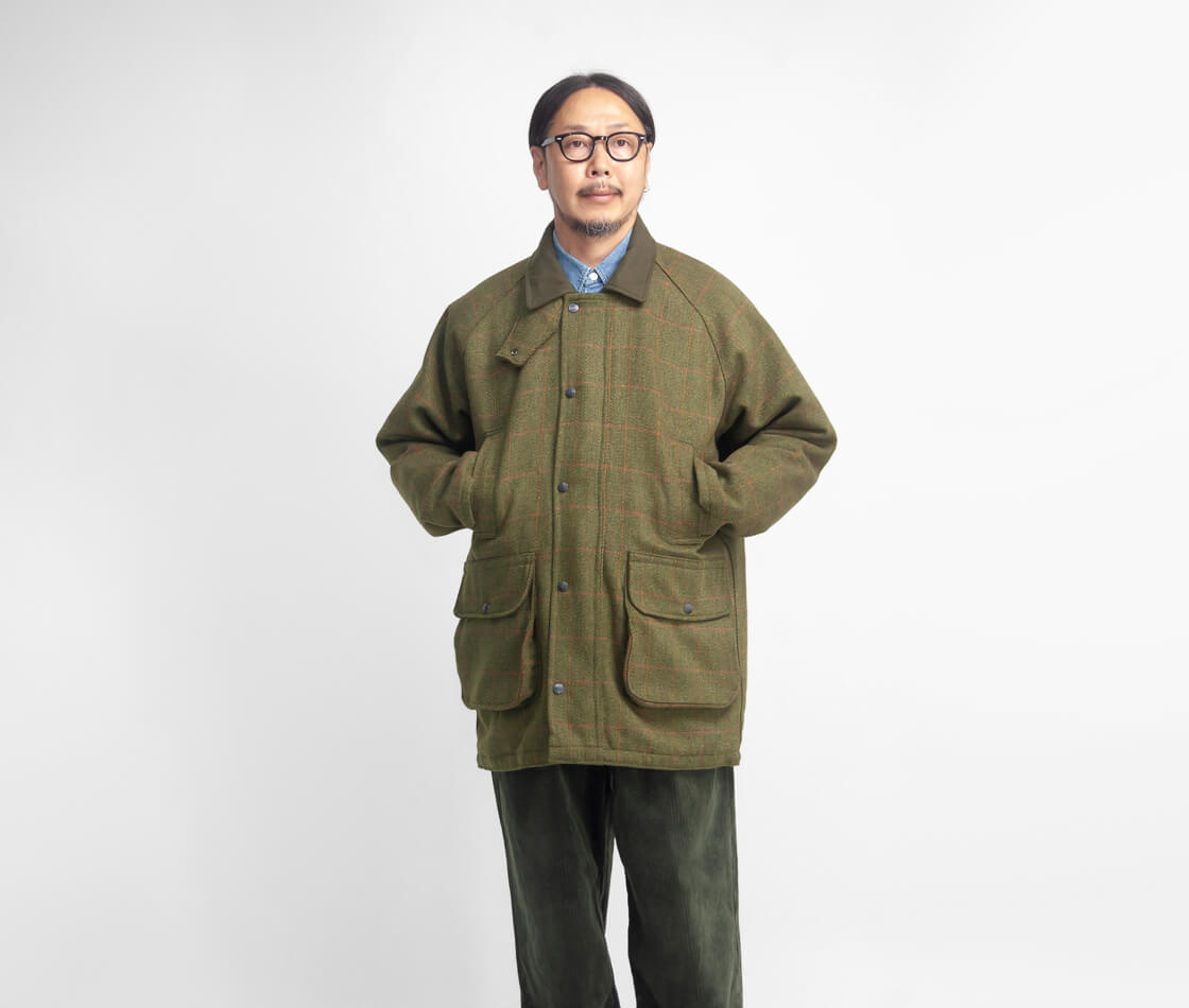 Laksen ツイードジャケット　ハンティングジャケット Laksen ツイードジャケット ハンティングジャケット Laksen