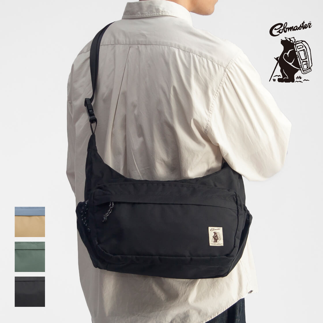 COBMASTER コブマスター ムーンシェイク MOONSHAKE 2WAY 軽量 撥水 ショルダーバッグ メンズ レディース