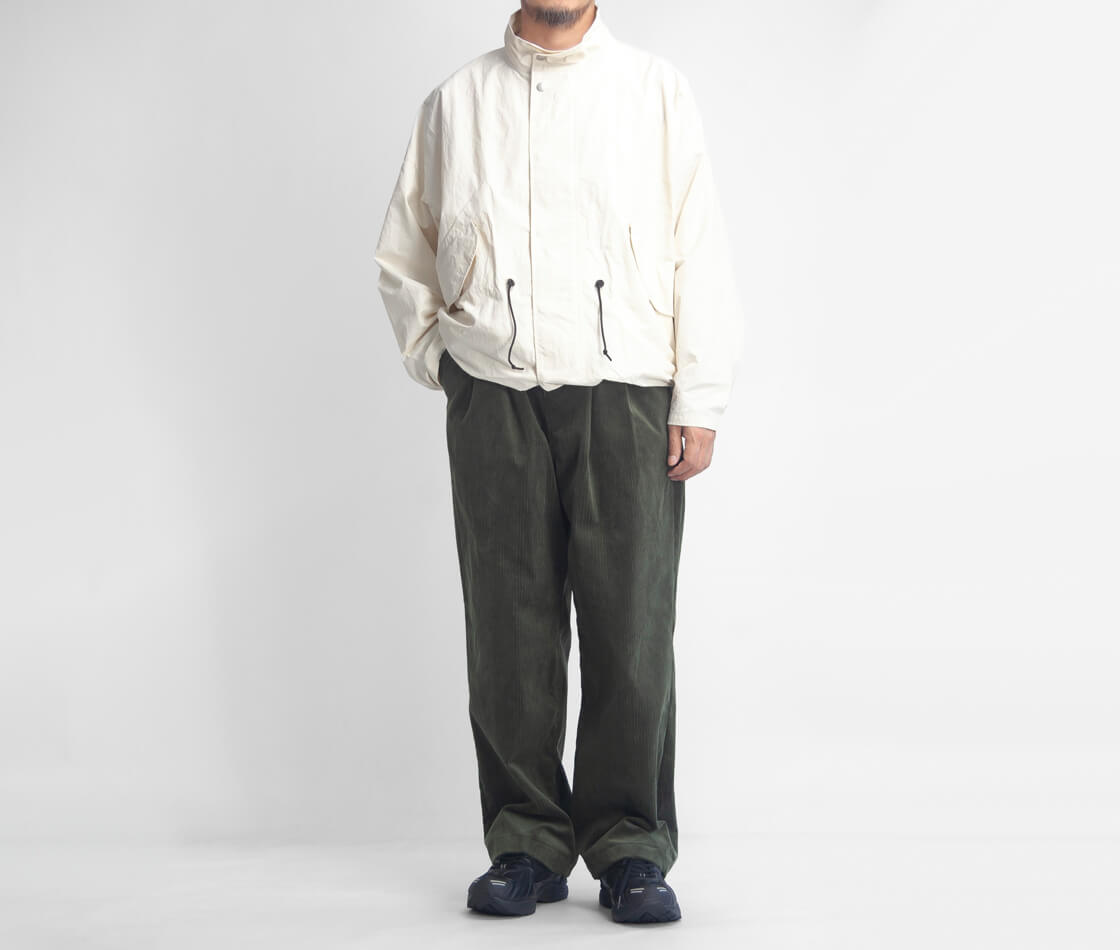 have a good day ハブアグッドデイ コーデュロイ タックパンツ