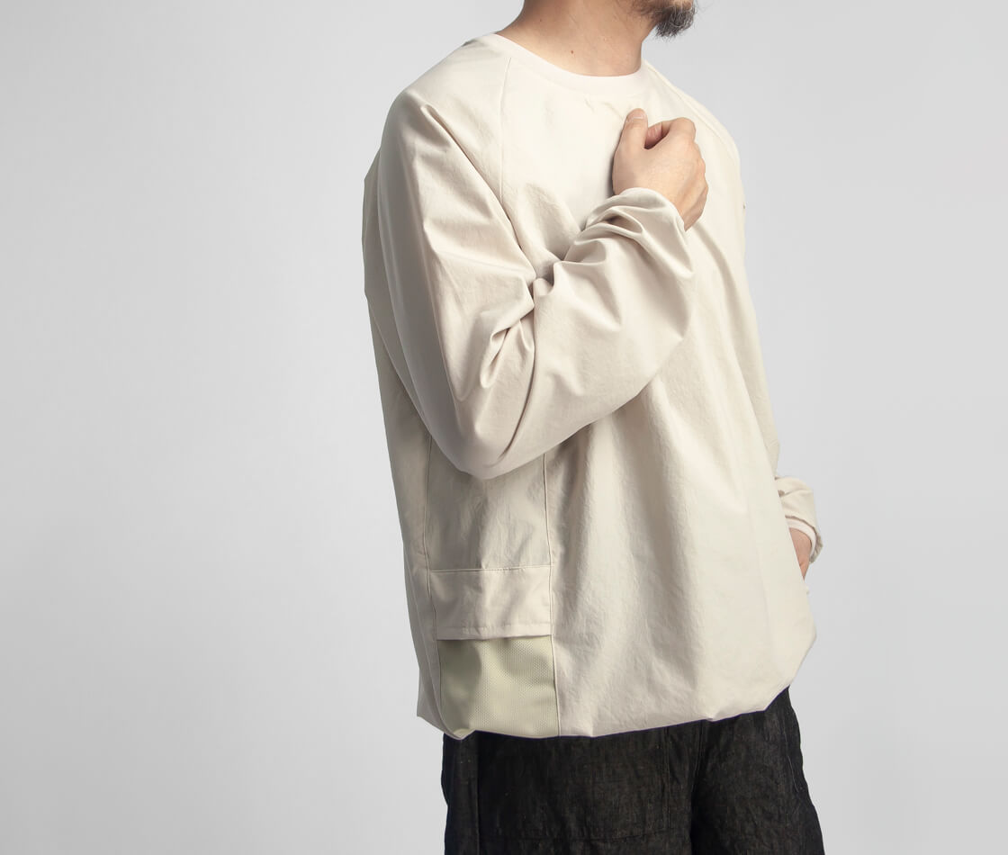 NANGA ナンガ DOTAIR COMFY L/S TEE ドットエアコンフィー 長袖Tシャツ ロンT メンズ