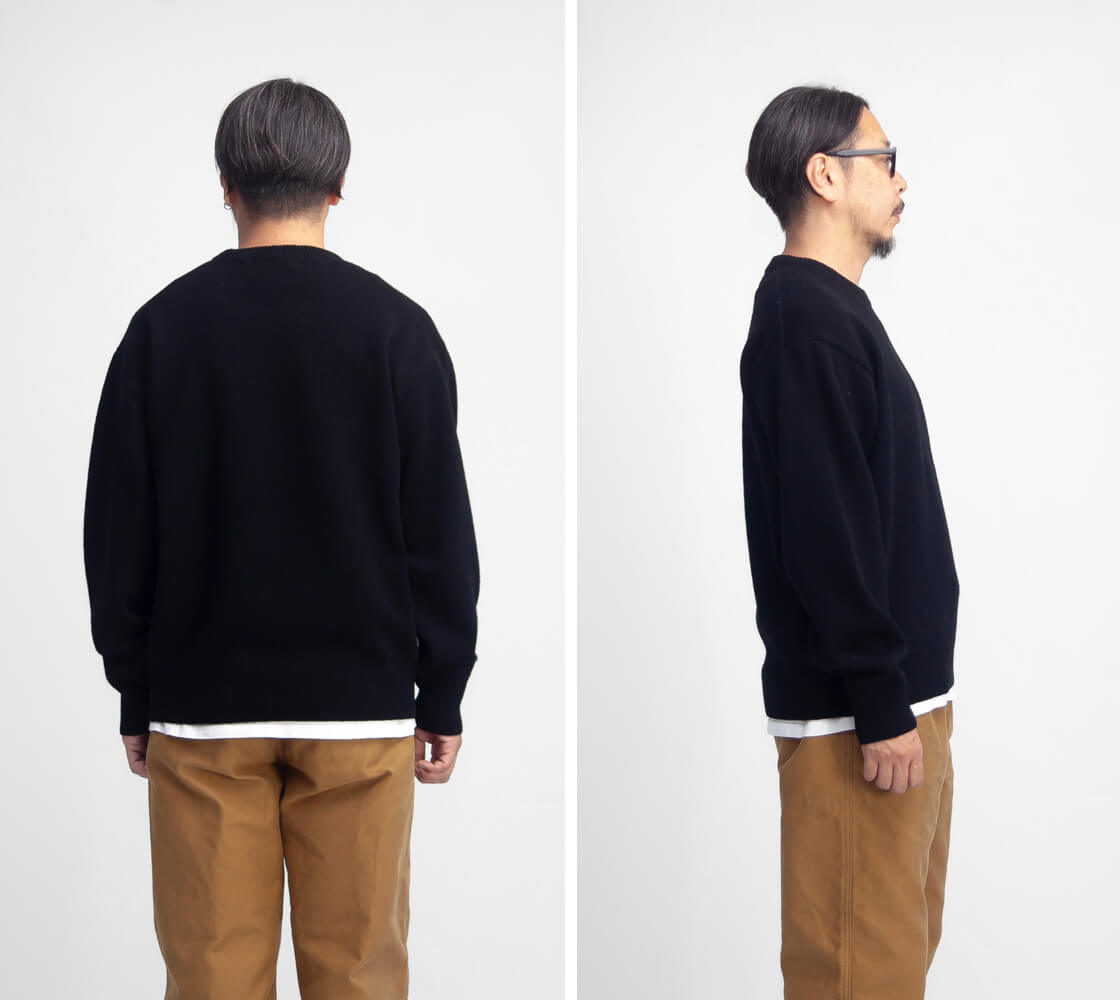 have a good day ハブアグッドデイ ブリティッシュウール クルーネック