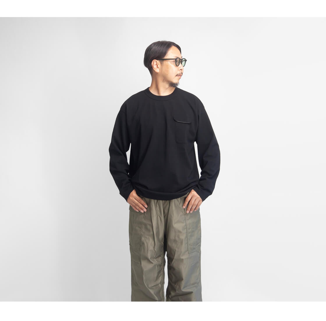 DUB FACTORY ストライプ フラップポケット 比翼 シャツ 長袖 OLD DUB FACTORY ストライプ フラップポケット 比翼 シャツ 長袖 OLD