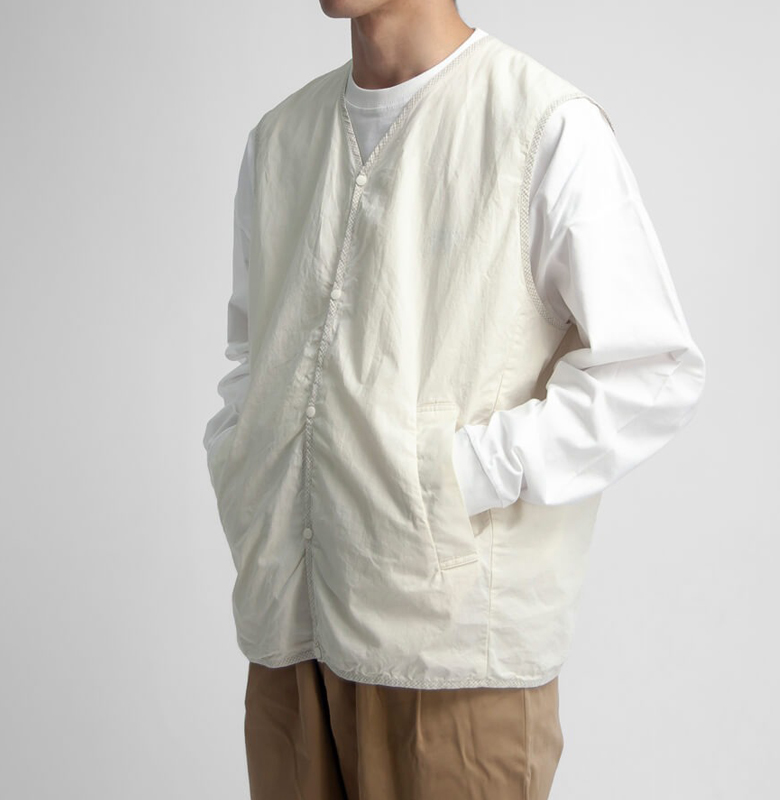 have a good day ハブアグッドデイ ペーパーベスト 日本製 メンズ