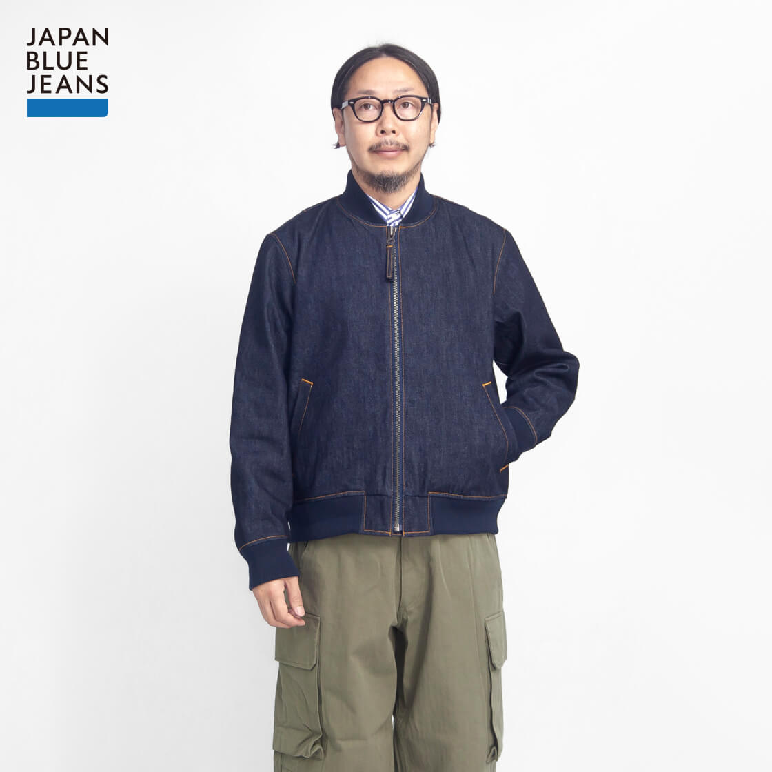 JAPAN BLUE JEANS ジャパンブルージーンズ 13oz デニムボンバージャケット 日本製 メンズ