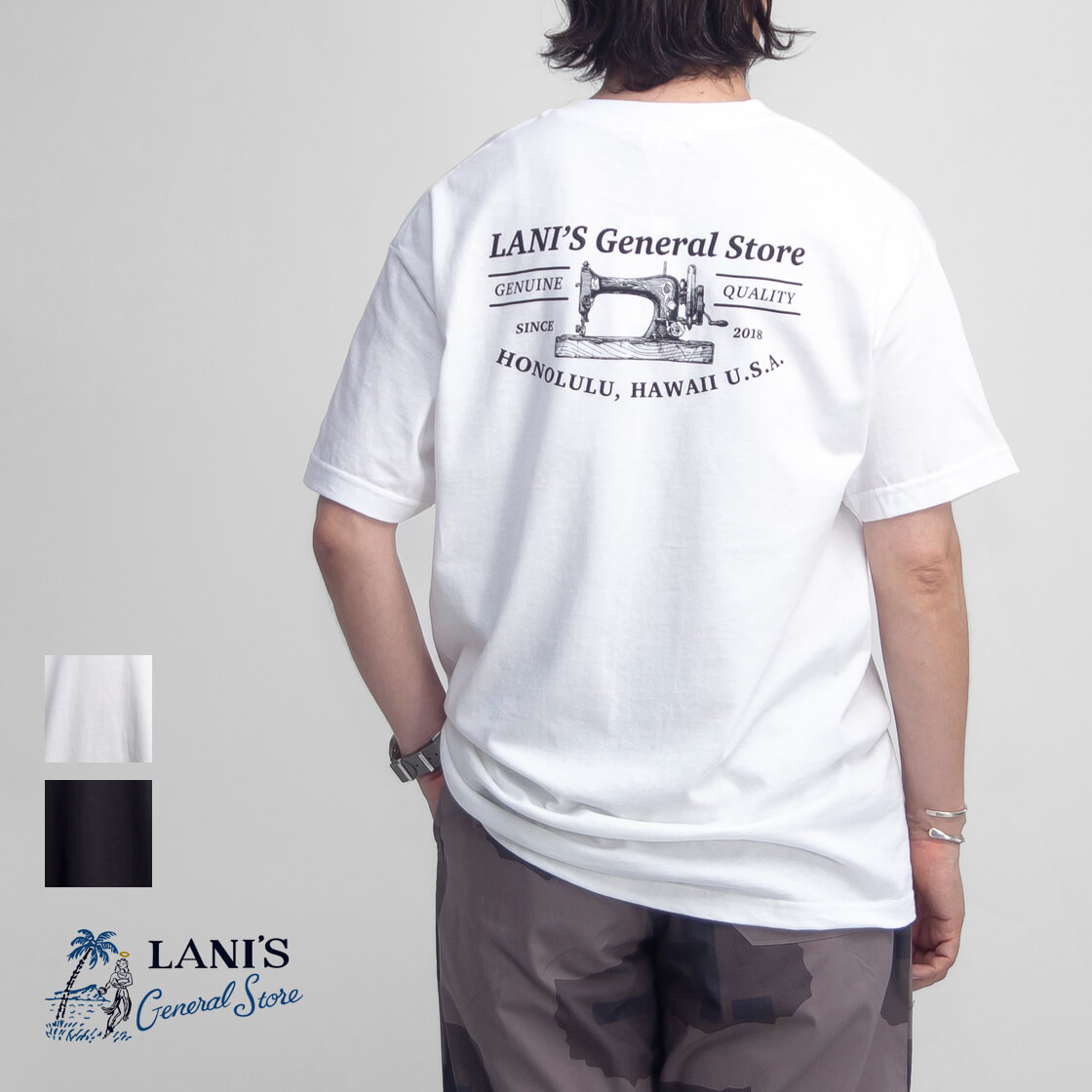 LANI'S General Store ラニーズジェネラルストア Genuine Quality バックプリントTシャツ メンズ