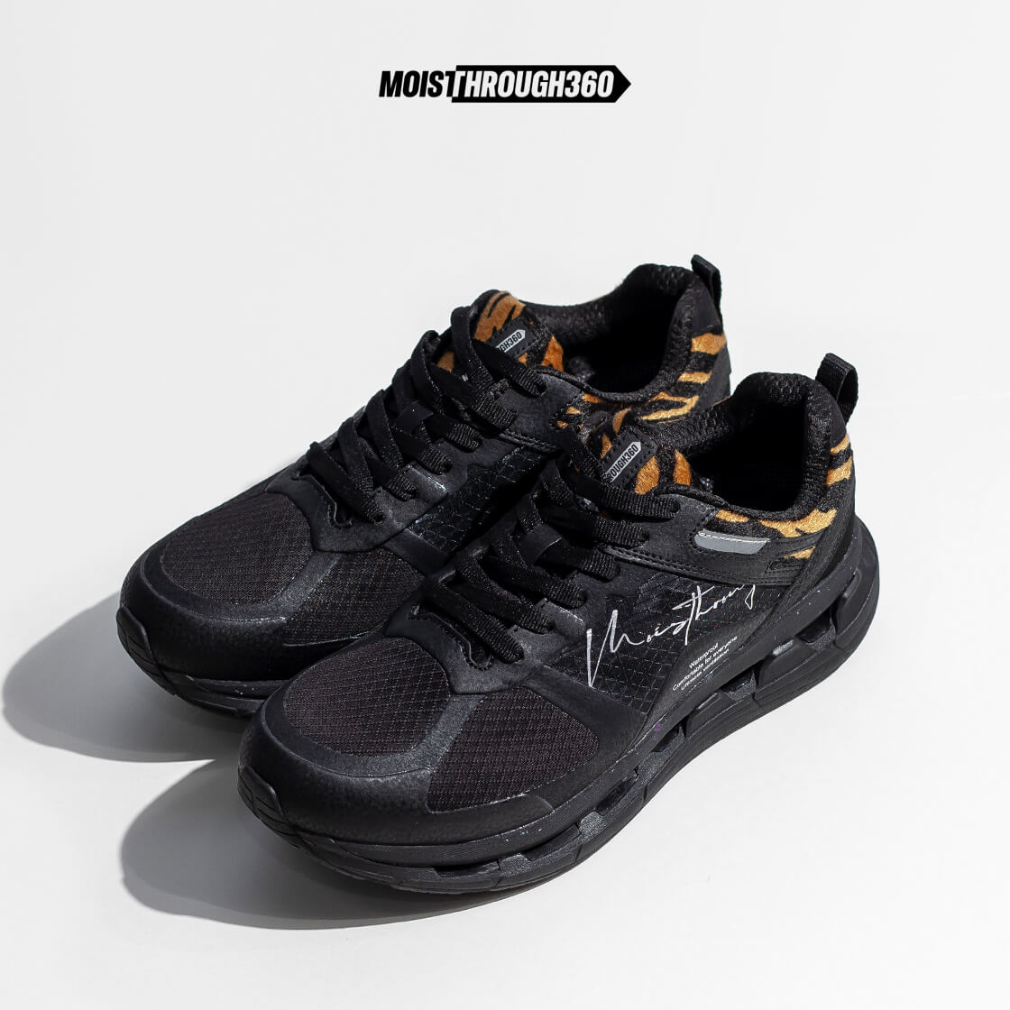 MOISTHROUGH360 モイスルー360 VENTIRIS ZB ウォータープルーフ スニーカー タイガー柄 メンズ