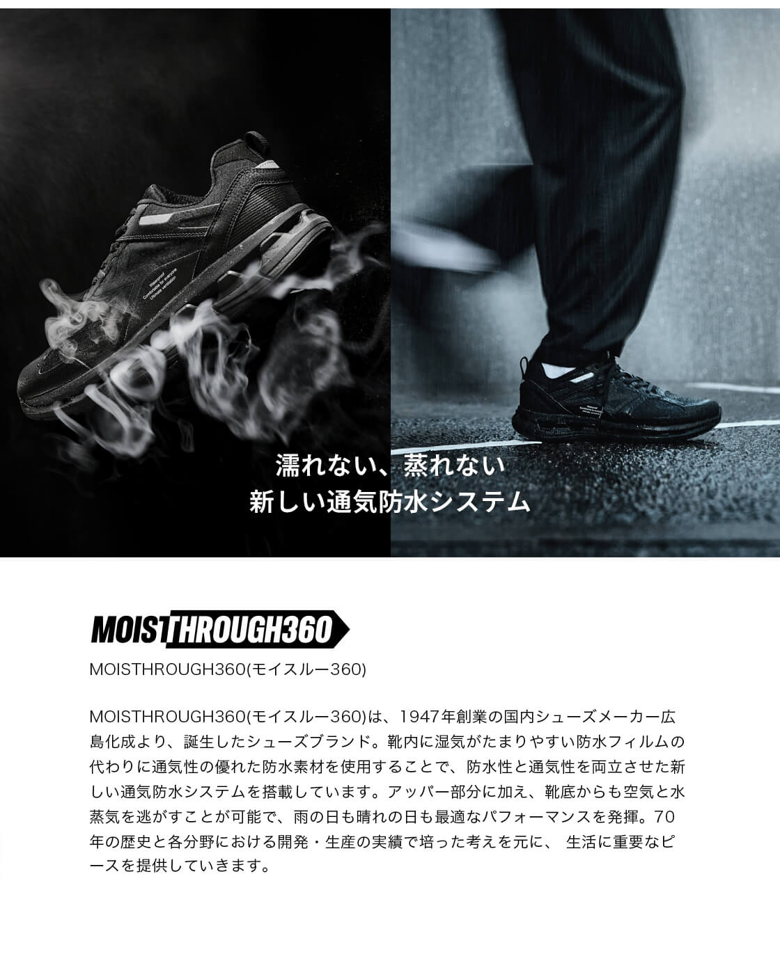 MOISTHROUGH360 モイスルー360 VENTIRIS ZB ウォータープルーフ