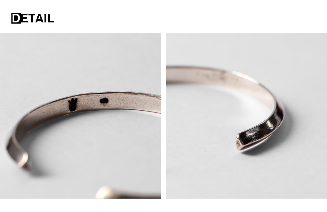 ESPERANTO エスペラント シルバー925 シンプル トライアングルバングル