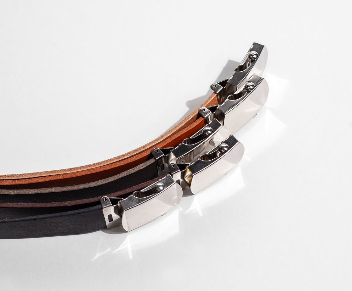 ESPERANTO エスペラント 25mm イタリアンレザー GIベルト ガチャベルト