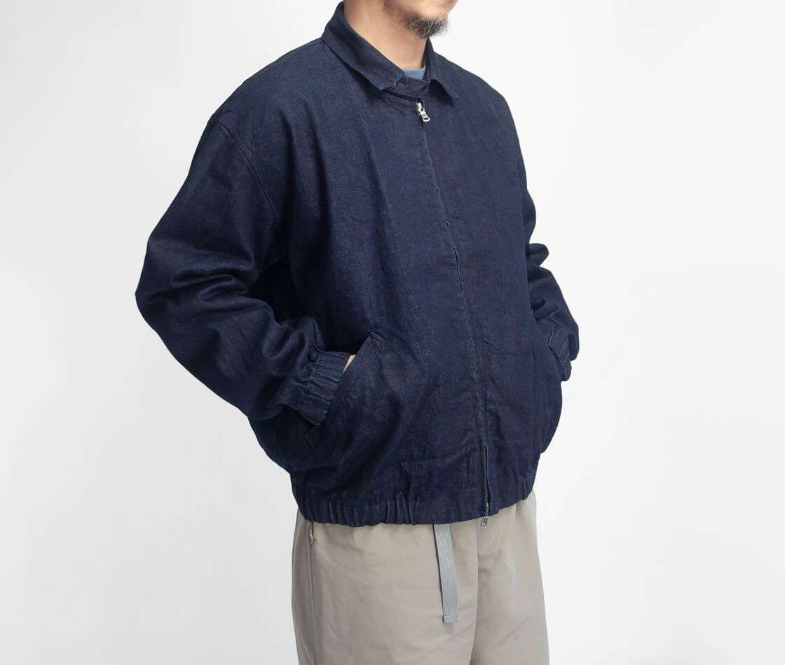 MANUAL ALPHABET マニュアルアルファベット 12オンスデニム スイングトップ ブルゾン 日本製 メンズ