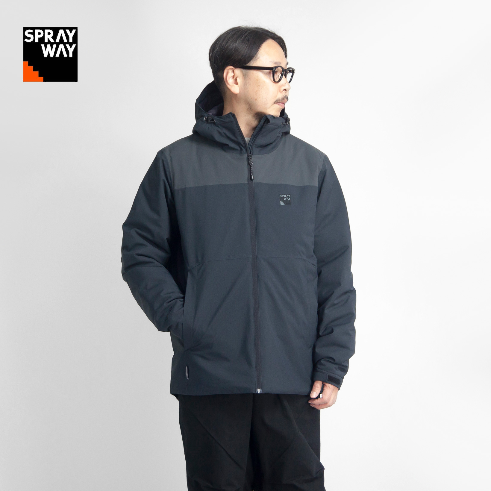 SPRAY WAY スプレーウェイ MELLOR JACKET メラージャケット サーモスフィア中綿 フードジャケット メンズ