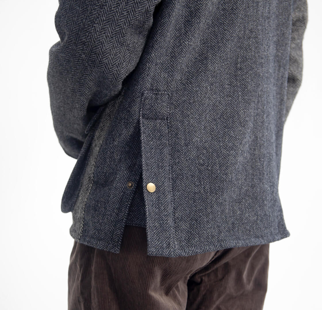 yoused HARRIS TWEED ジャケット yoused】HARRIS TWEED DRIVER'S JACKET - OIKOS 毎日を楽しく
