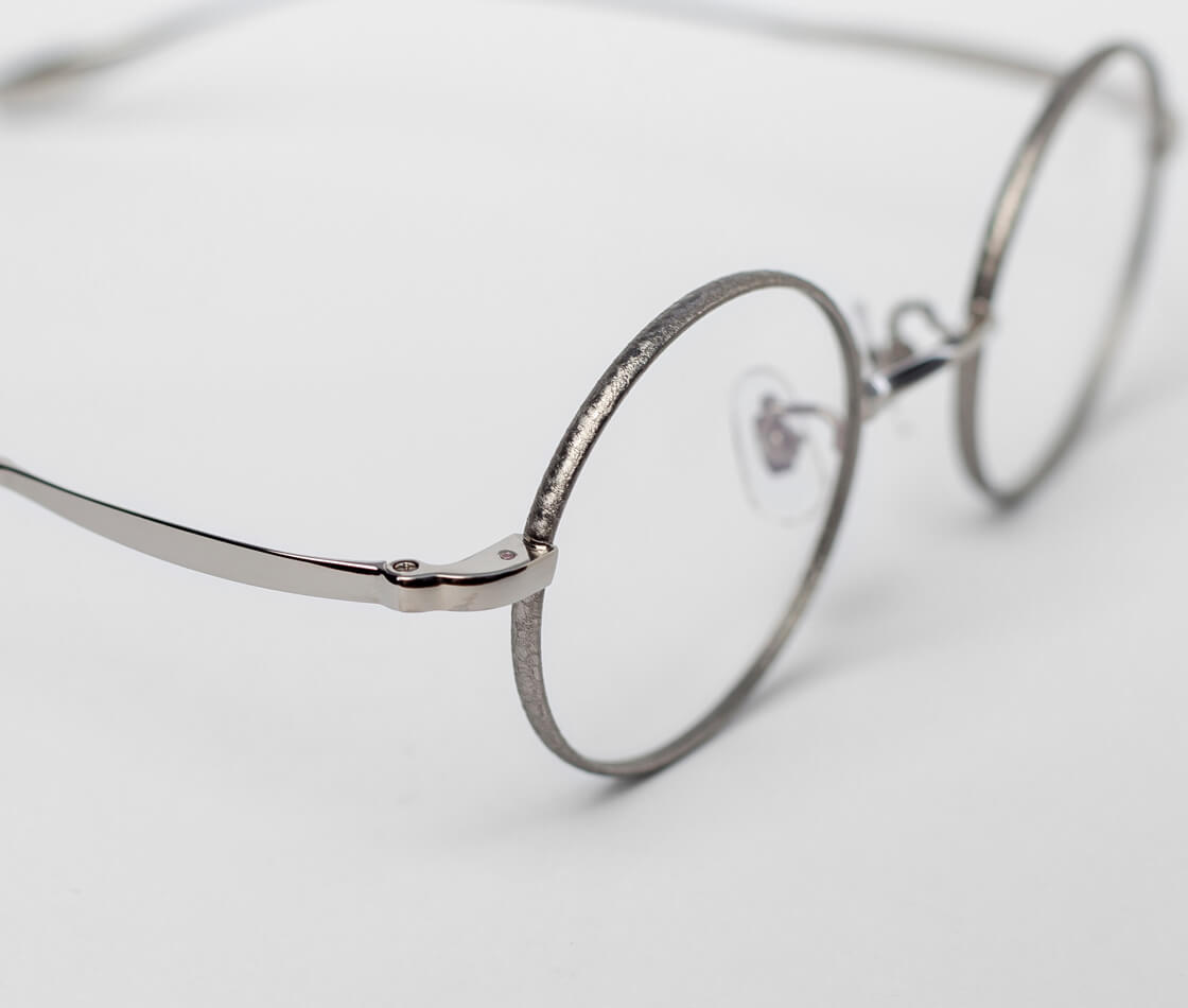 辻眼鏡 国松謹製 ラウンドフレーム チタン TJ-001 日本製 鯖江 メガネ