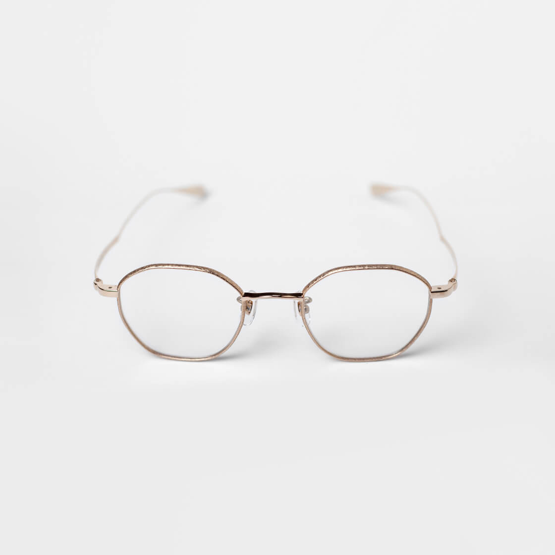 ツネア ダブルヒル用フレーム 辻眼鏡 国松謹製 オクタゴンフレーム チタン 多角形 TJ-003 日本製