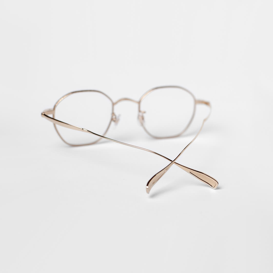 辻眼鏡 国松謹製 オクタゴンフレーム チタン 多角形 TJ-003 日本製