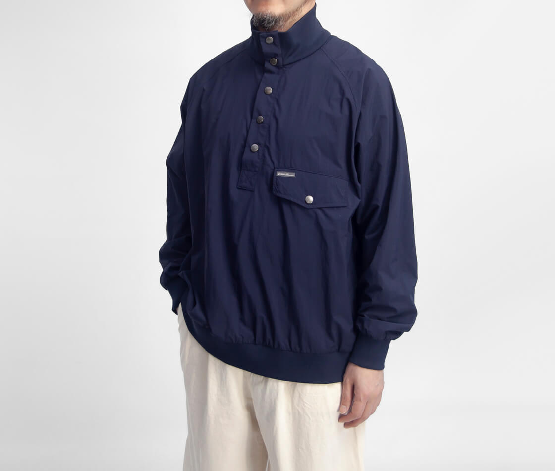 EDDIE BAUER エディーバウアー WIND SHIRTS PULLOVER ウィンドシャツプルオーバー スタンドカラー メンズ