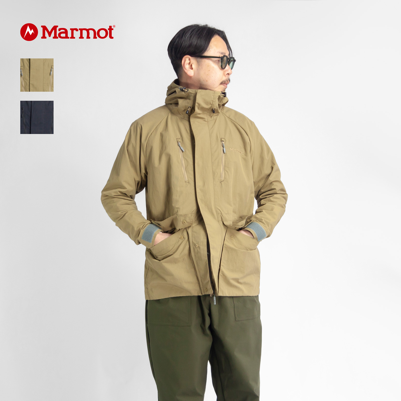 Marmot マーモット GJ Jacket 撥水ナイロン マウンテンパーカー メンズ