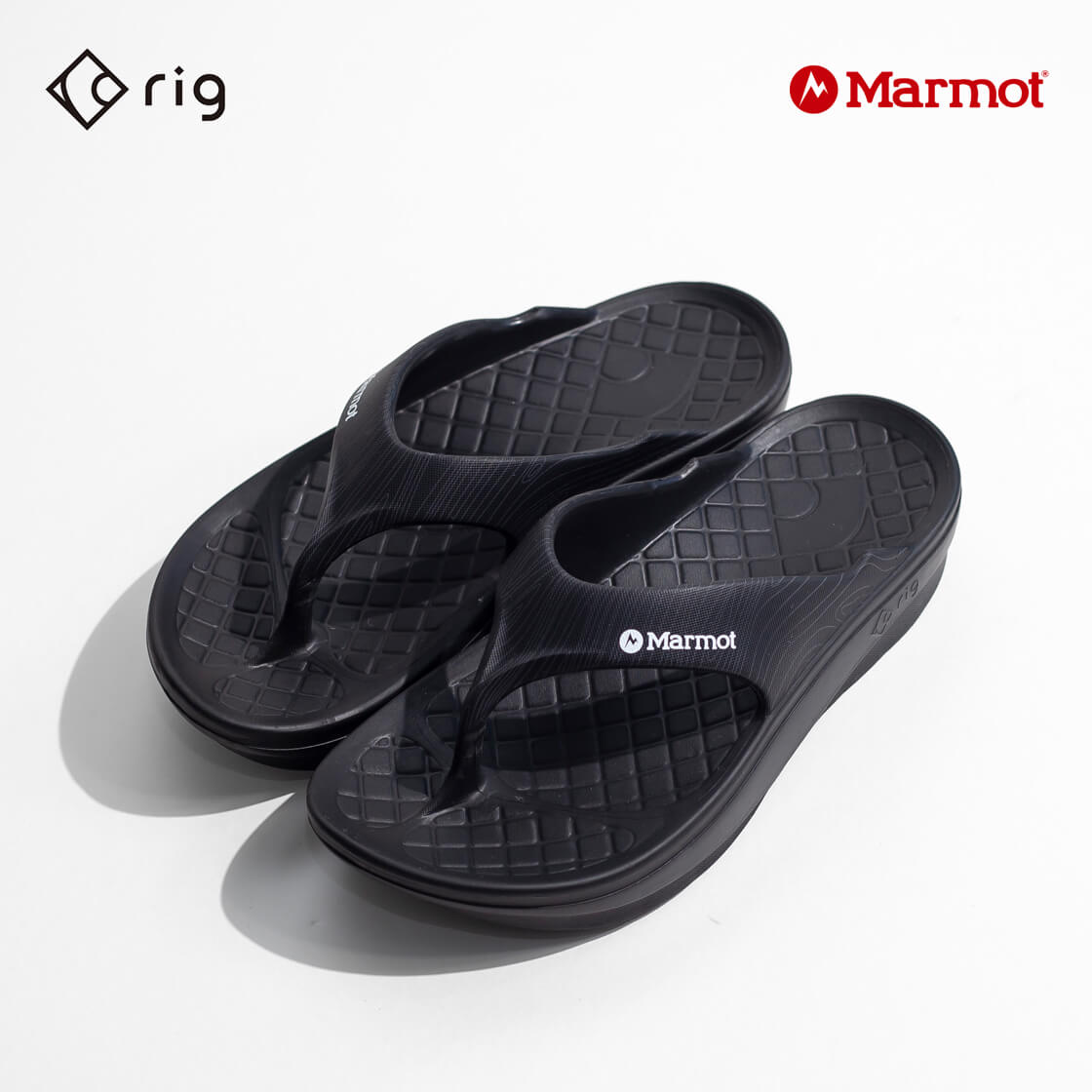 rig FOOTWEAR リグ フットウェア Marmotマーモット Flipflop Contour フリップフロップ リカバリーサンダル