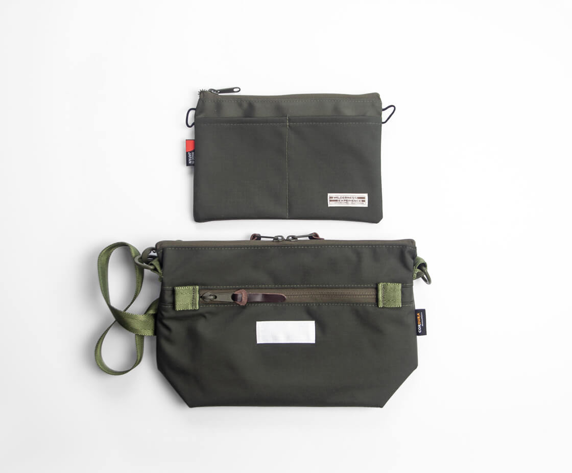 【美品】ENNOY サコッシュ　ショルダーバッグ WILDERNESS EXPERIENCE ウィルダネスエクスペリエンス ショルダー