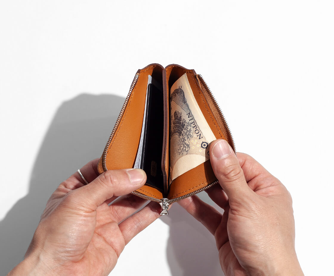 SOPO ソポ ワープロラックス L字ファスナー財布 SO70 コンパクト 型