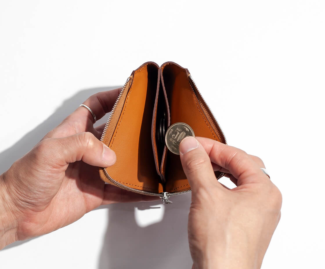 SOPO ソポ ワープロラックス L字ファスナー財布 SO70 コンパクト 型