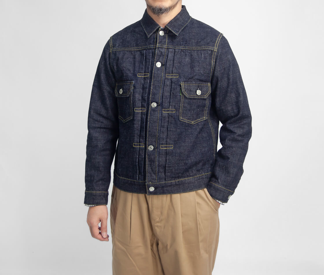 FOB FACTORY FOBファクトリー G3 セルビッチデニムジャケット 2nd G