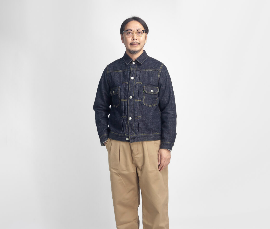 FOB FACTORY FOBファクトリー G3 セルビッチデニムジャケット 2nd G