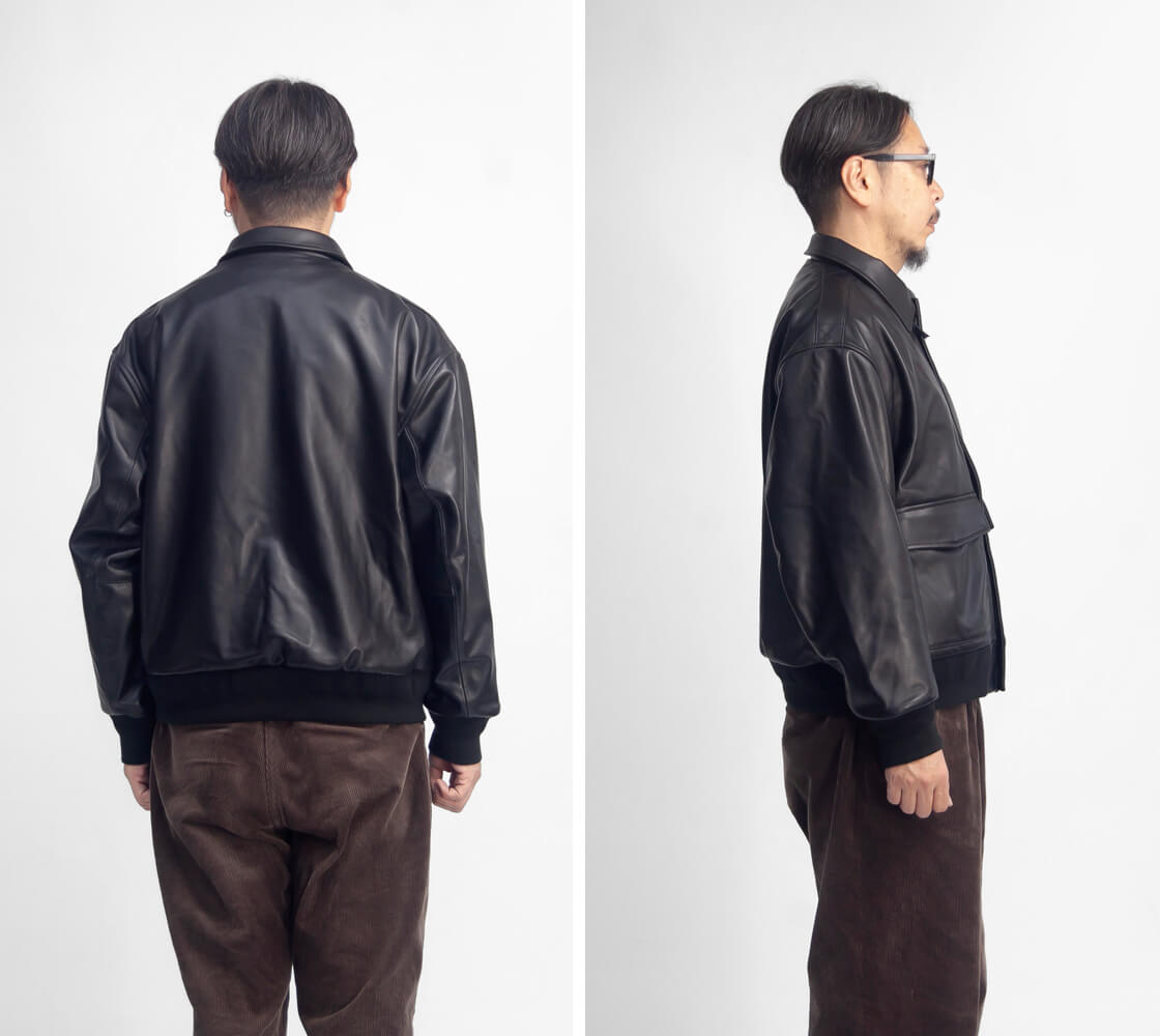 CALIFORNIA SPORTSWEAR カリフォルニアスポーツウェア A-2 ラムレザー