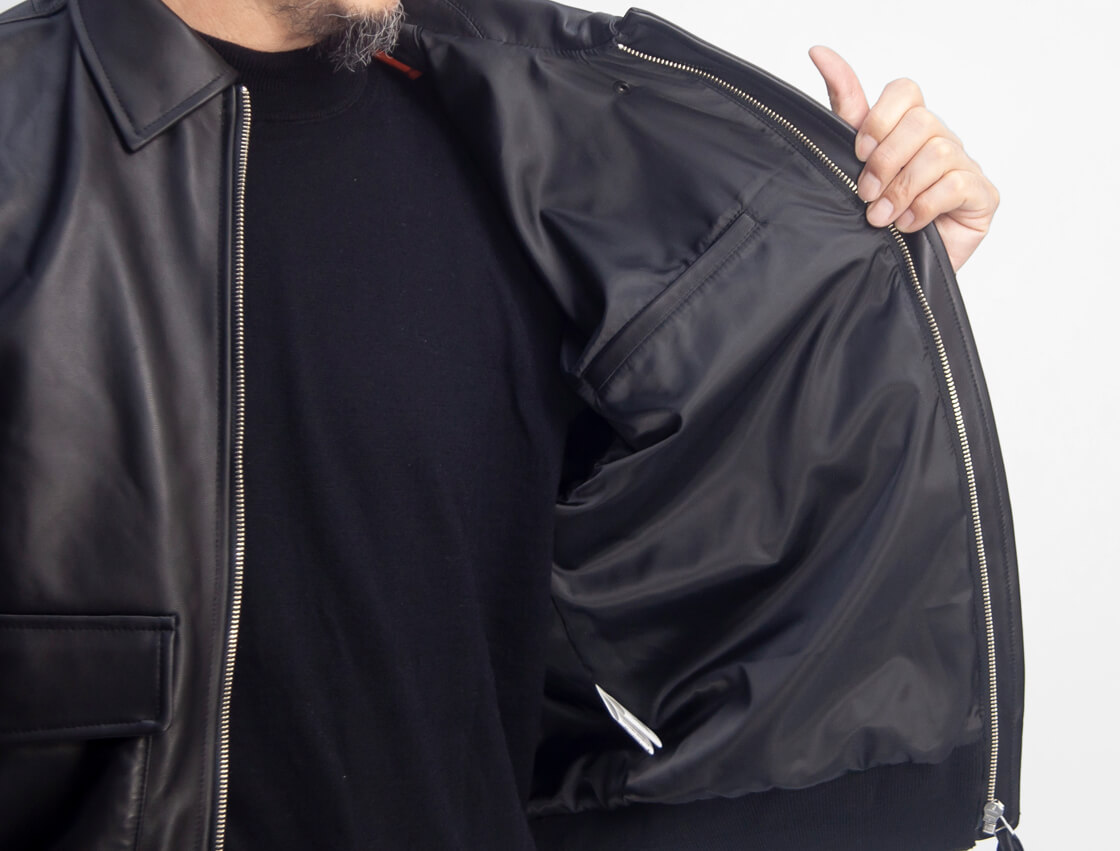 CALIFORNIA SPORTSWEAR カリフォルニアスポーツウェア A-2 ラムレザー